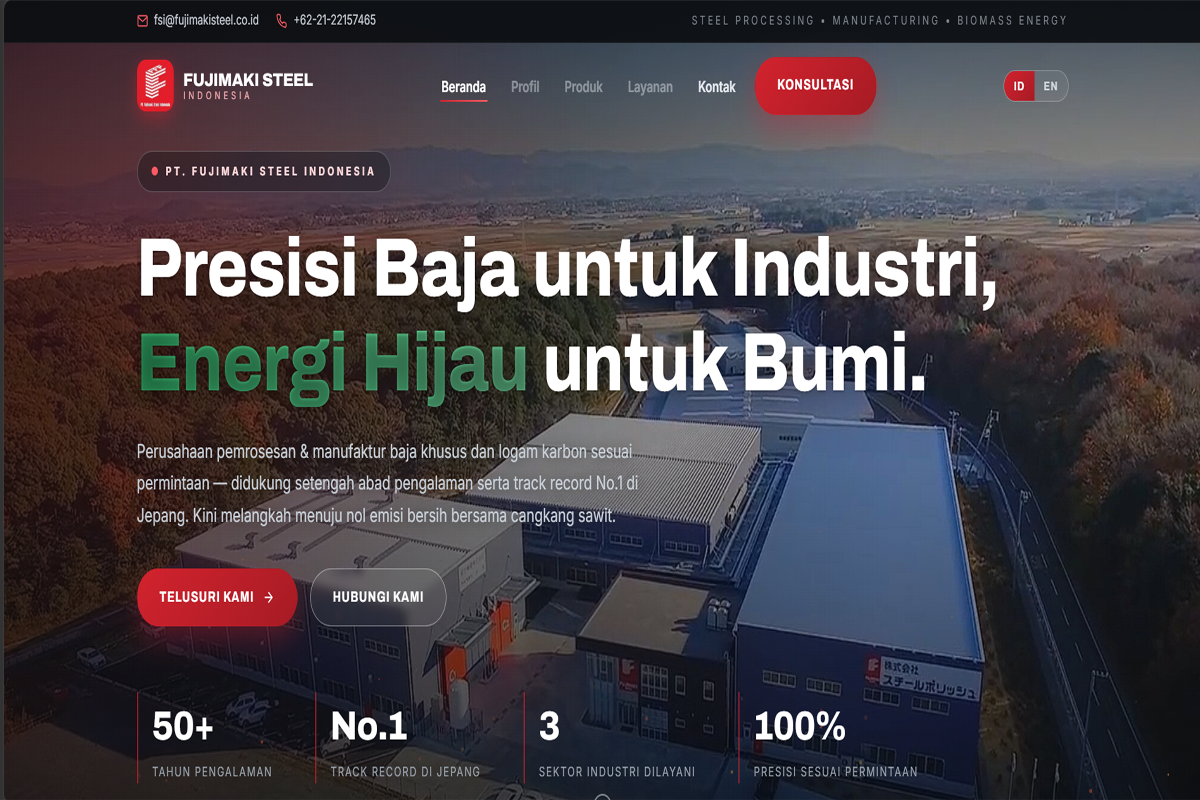 Fujimaki Steel Indonesia (fujimaki.saveyoursonline.com)